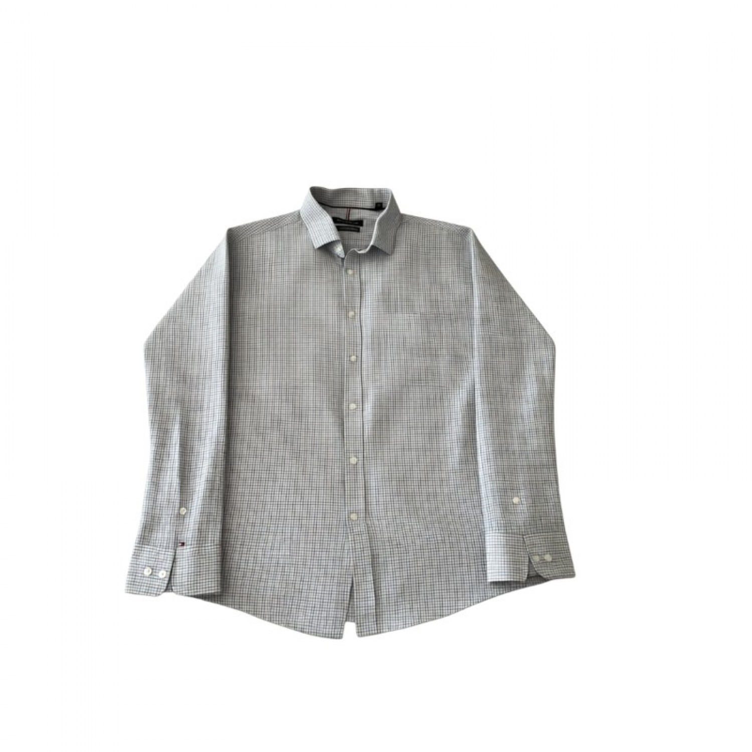 Tommy Hilfiger Fine Check Regular Fit Shirt — XL / Pre-Owned