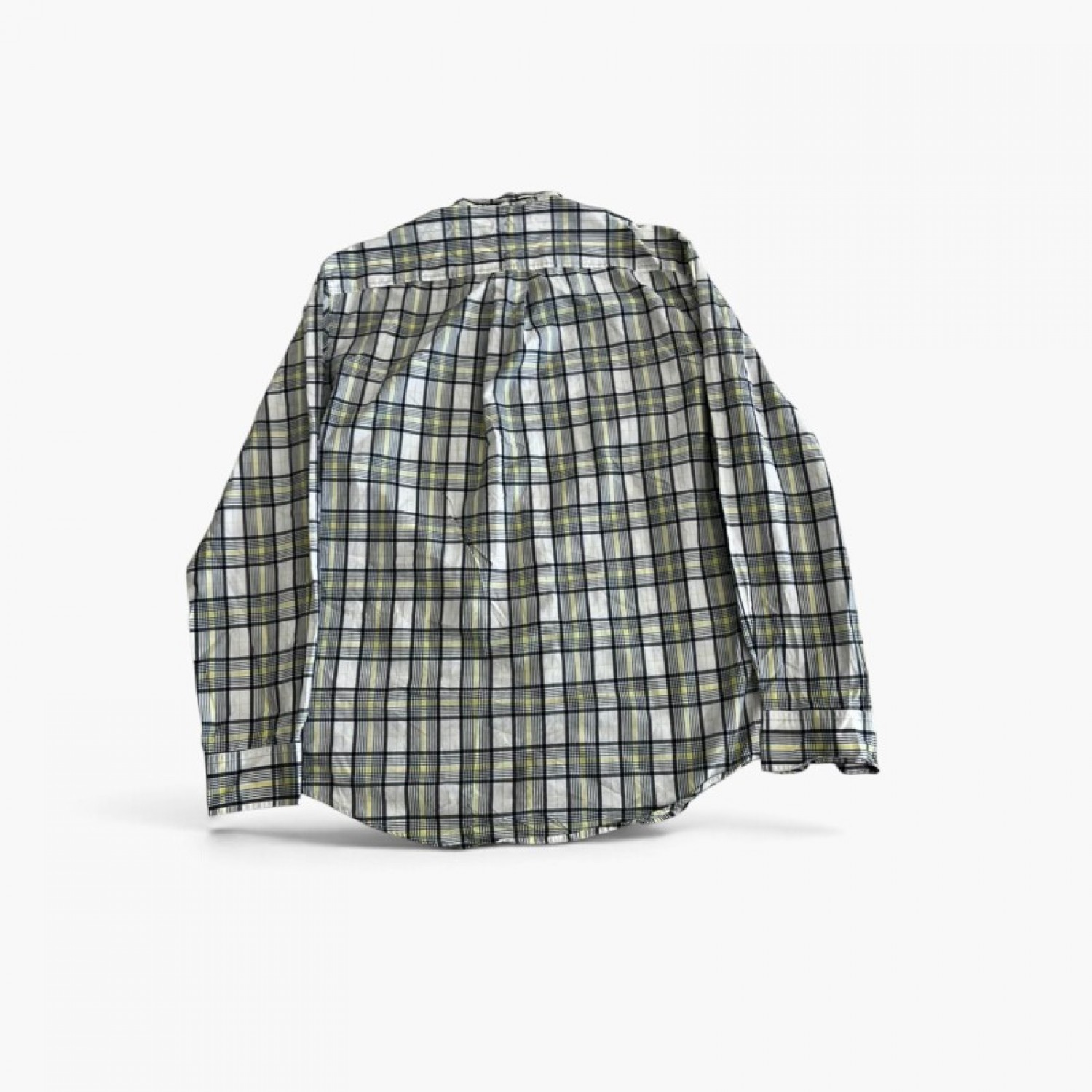 Tommy Hilfiger Green Yellow Plaid Shirt — L / Pre-Owned