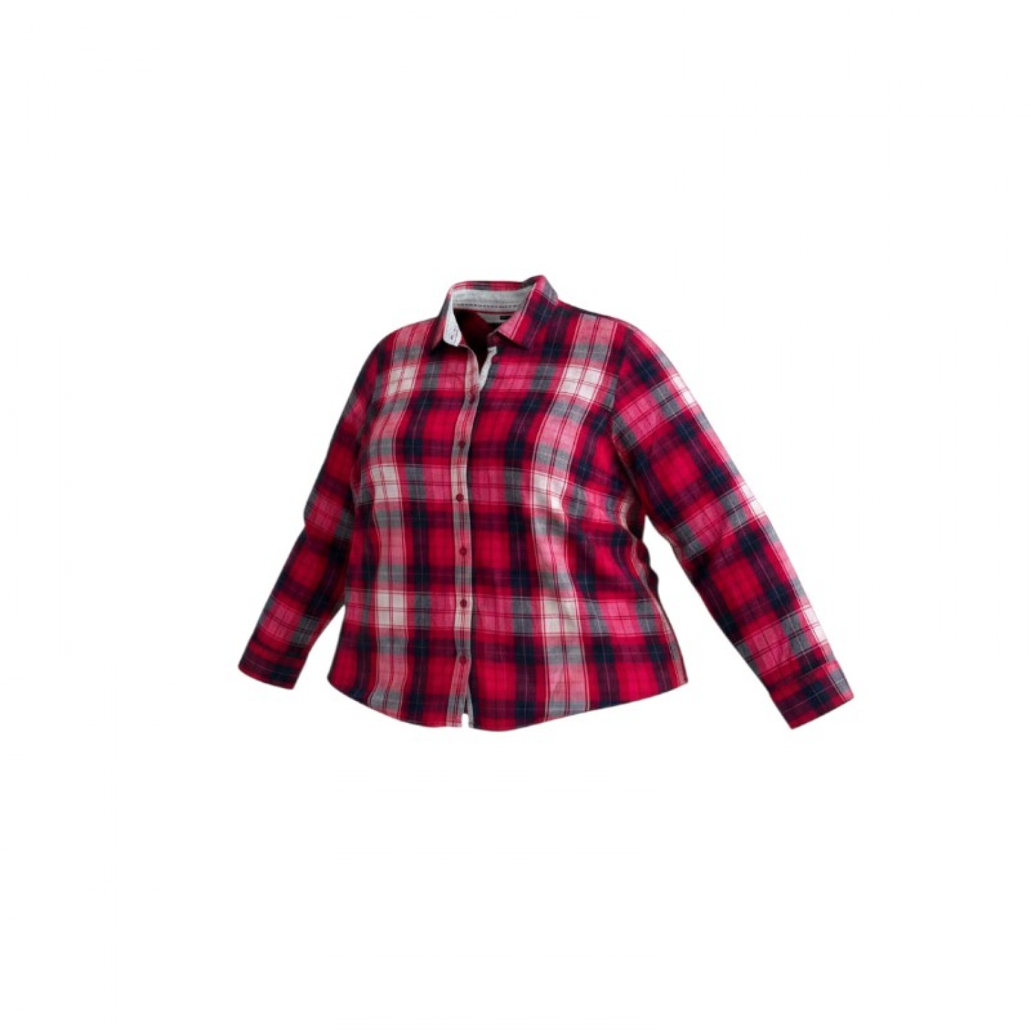 Tommy Hilfiger Red Plaid Relaxed Fit Shirt — M / Pre-Owned