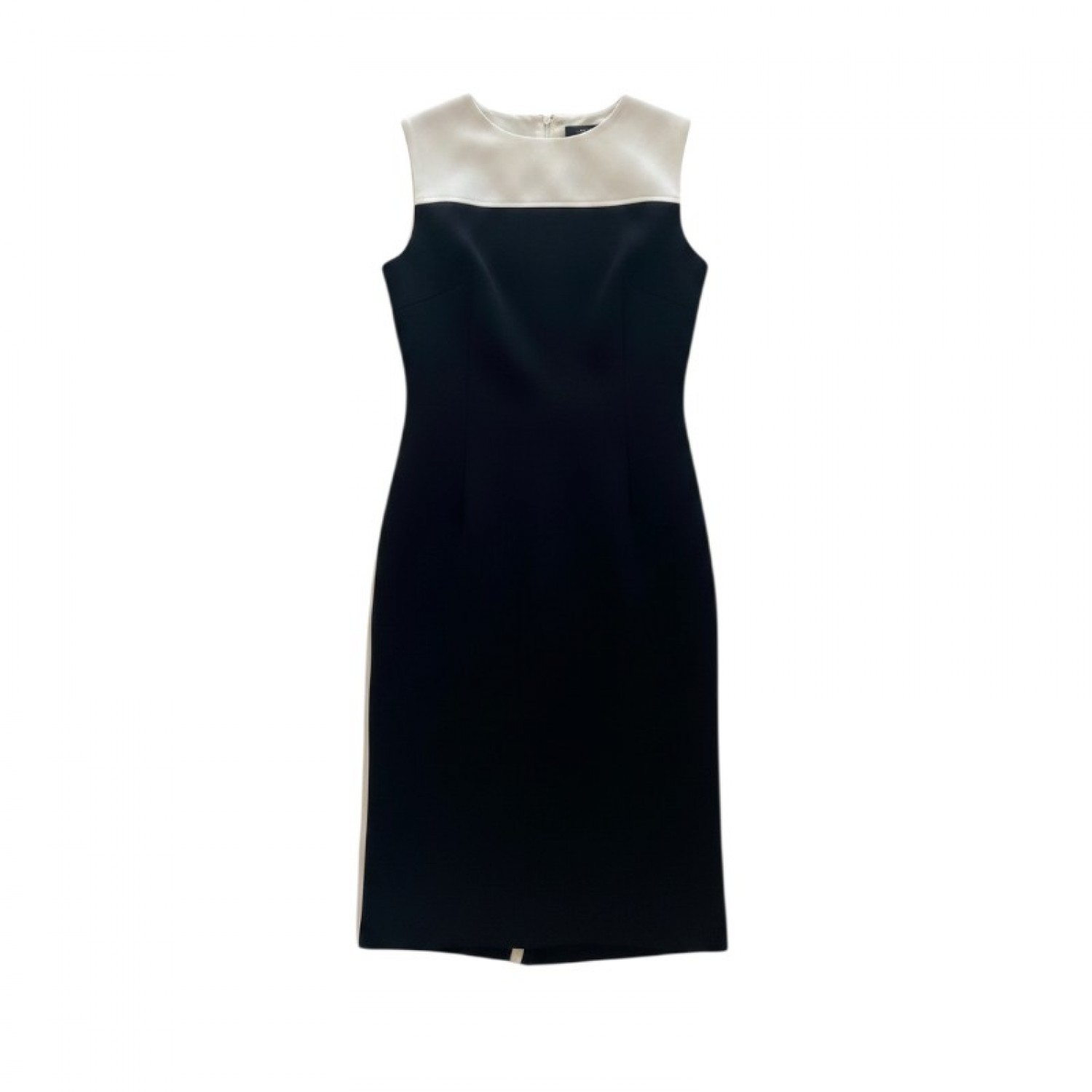 Tommy Hilfiger Black & Ivory Sleeveless Dress — M / Pre-Owned
