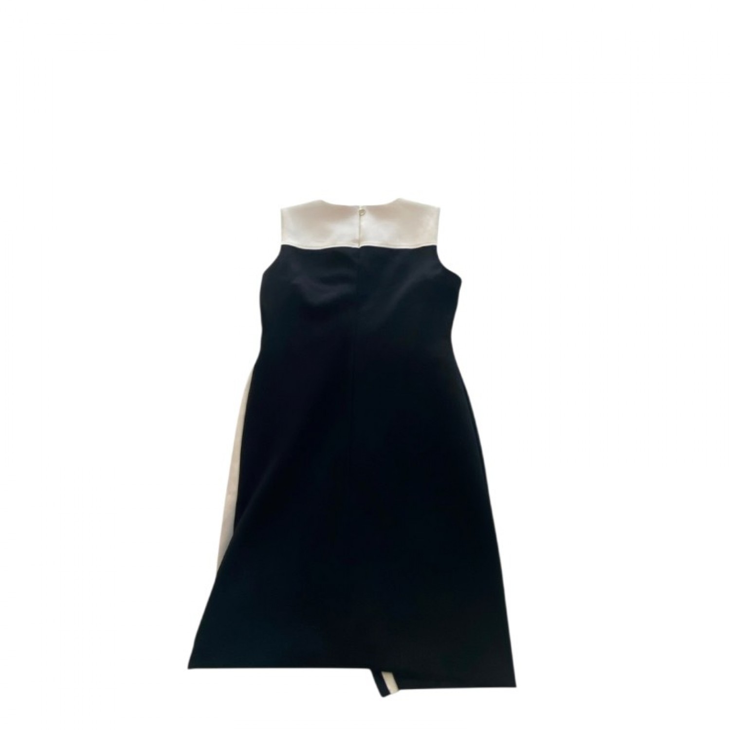 Tommy Hilfiger Black & Ivory Sleeveless Dress — M / Pre-Owned