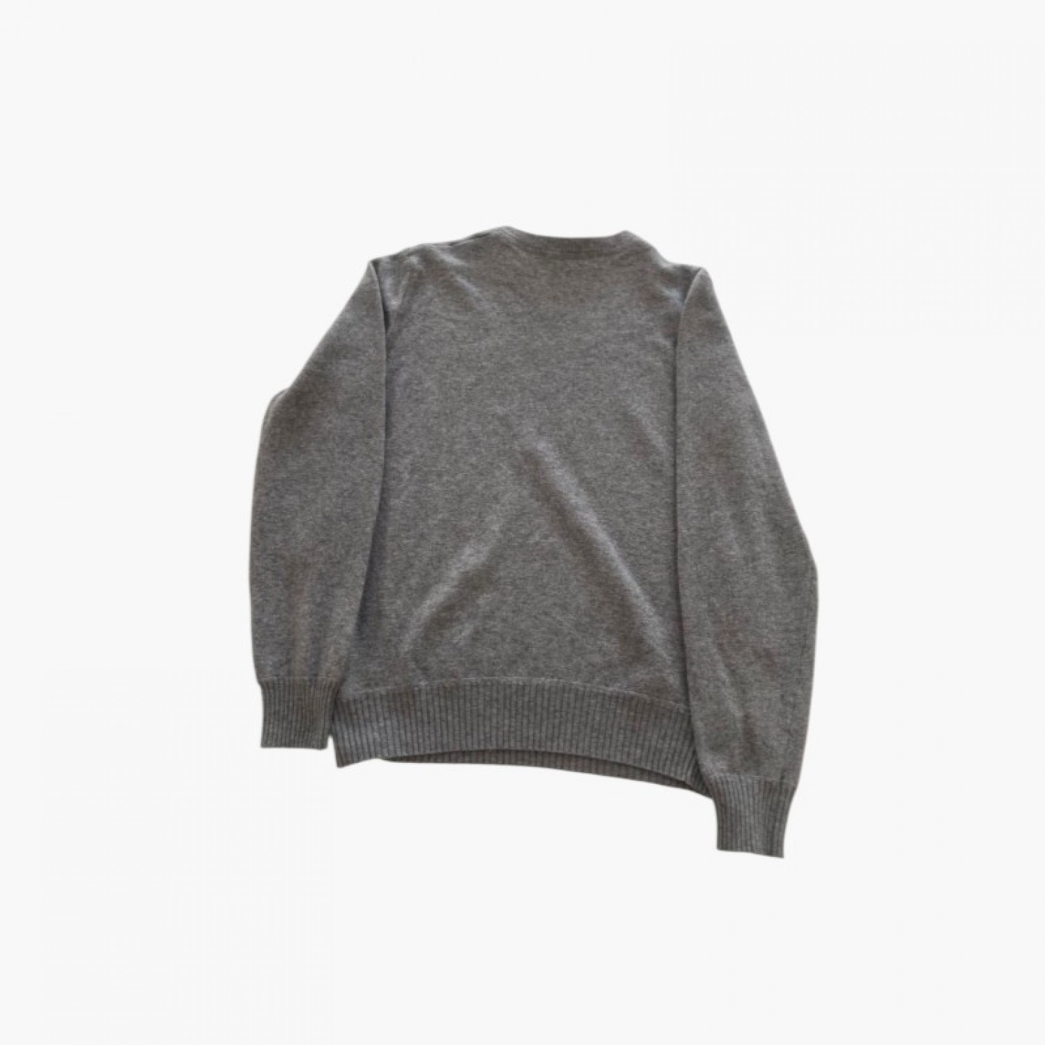 Fred Perry Grey Crewneck Sweater — M / Pre-Owned