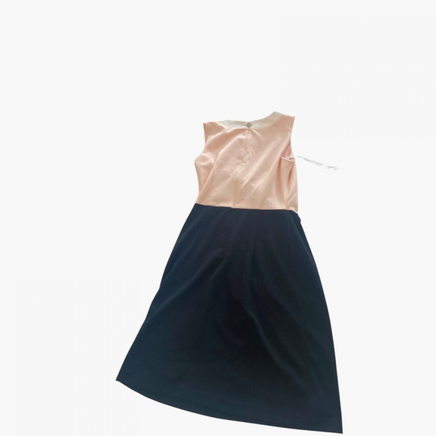Tommy Hilfiger Blush Pink & Navy Sleeveless Dress — M / Pre-Owned