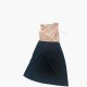 Tommy Hilfiger Blush Pink & Navy Sleeveless Dress — M / Pre-Owned