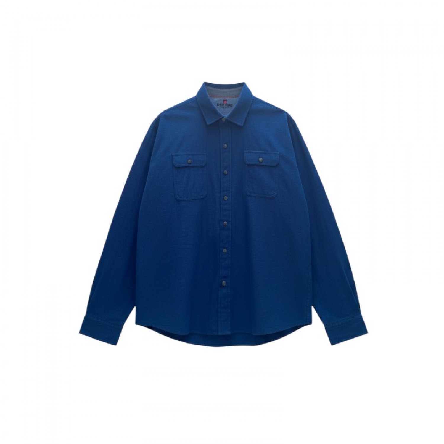 Woolrich Blue Utility Long-Sleeve Shirt — XXL / Pre-Owned