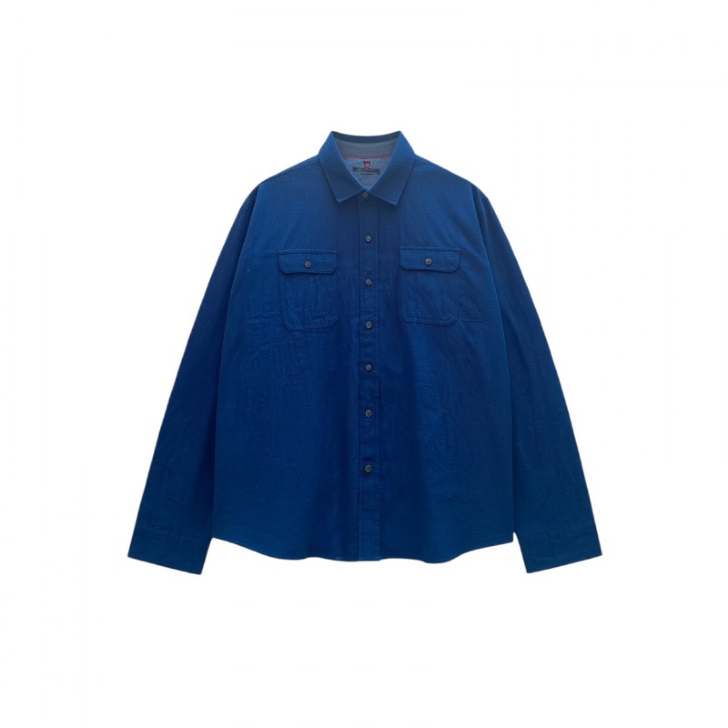 Woolrich Blue Utility Long-Sleeve Shirt — XXL / Pre-Owned