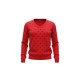 Tommy Hilfiger Red Polka Dot V-Neck Sweater — Size M / Pre-Owned