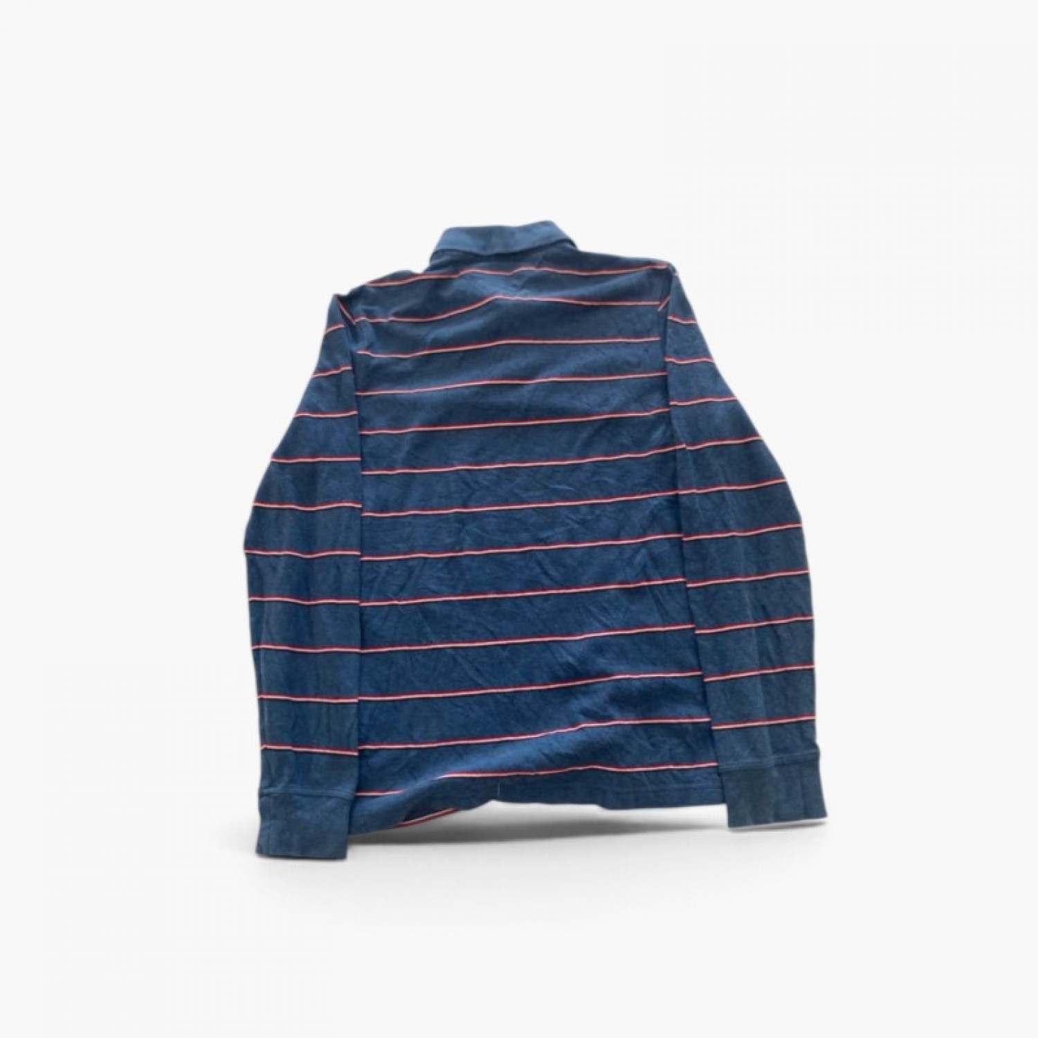 Tommy Hilfiger Striped Long-Sleeve Polo — Size S / Pre-Owned