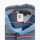 Tommy Hilfiger Striped Long-Sleeve Polo — Size S / Pre-Owned