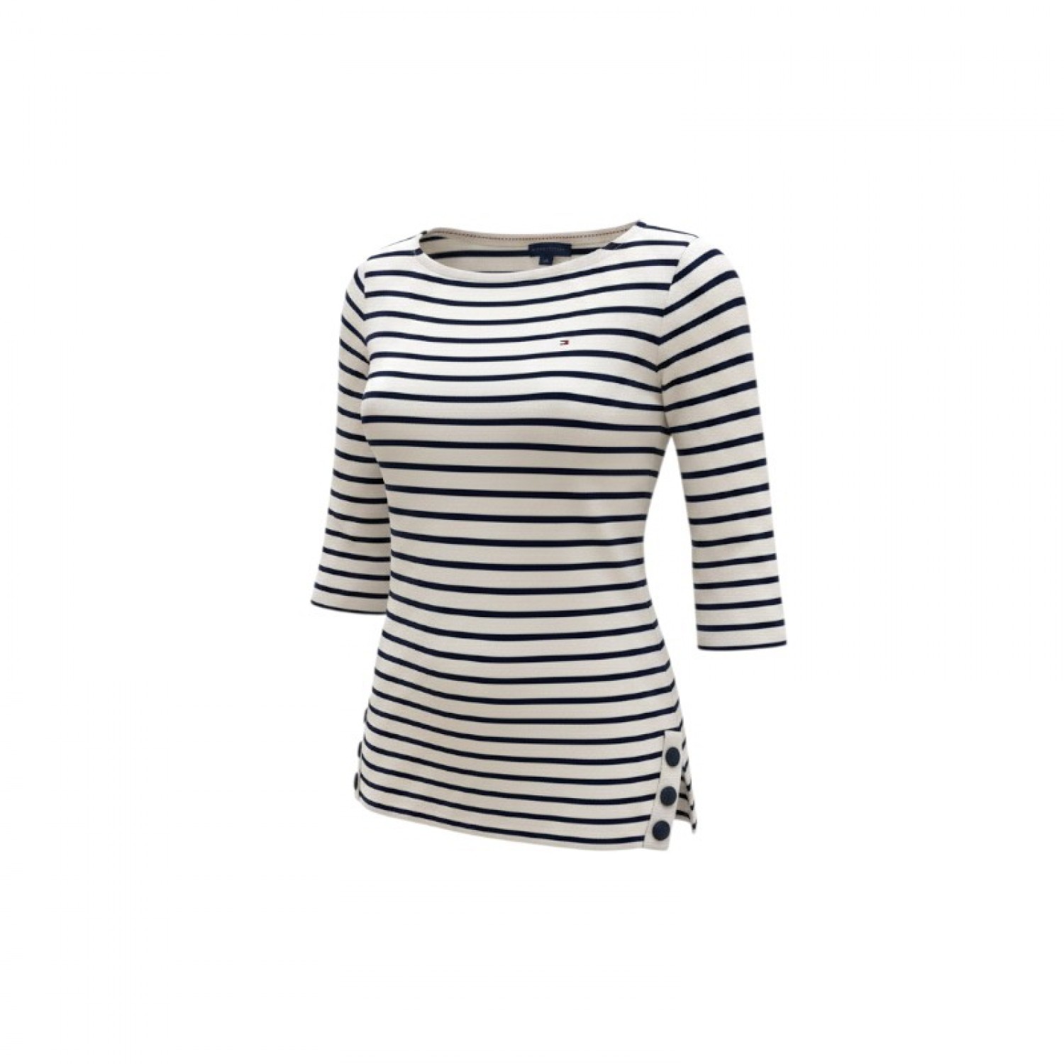 Tommy Hilfiger Striped Boat Neck Top — Size S / Pre-Owned