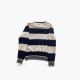 Tommy Hilfiger Navy & Cream Striped Sweater — Size M / Pre-Owned