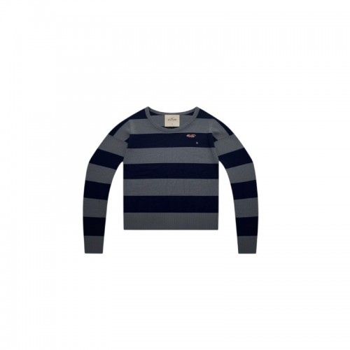 Hollister Striped Crewneck Sweater — Size M / Pre-Owned