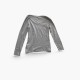 Tommy Hilfiger Grey Long-Sleeve Top — Size L / Pre-Owned