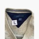 Tommy Hilfiger Beige V-Neck Sweater — Size L / Pre-Owned