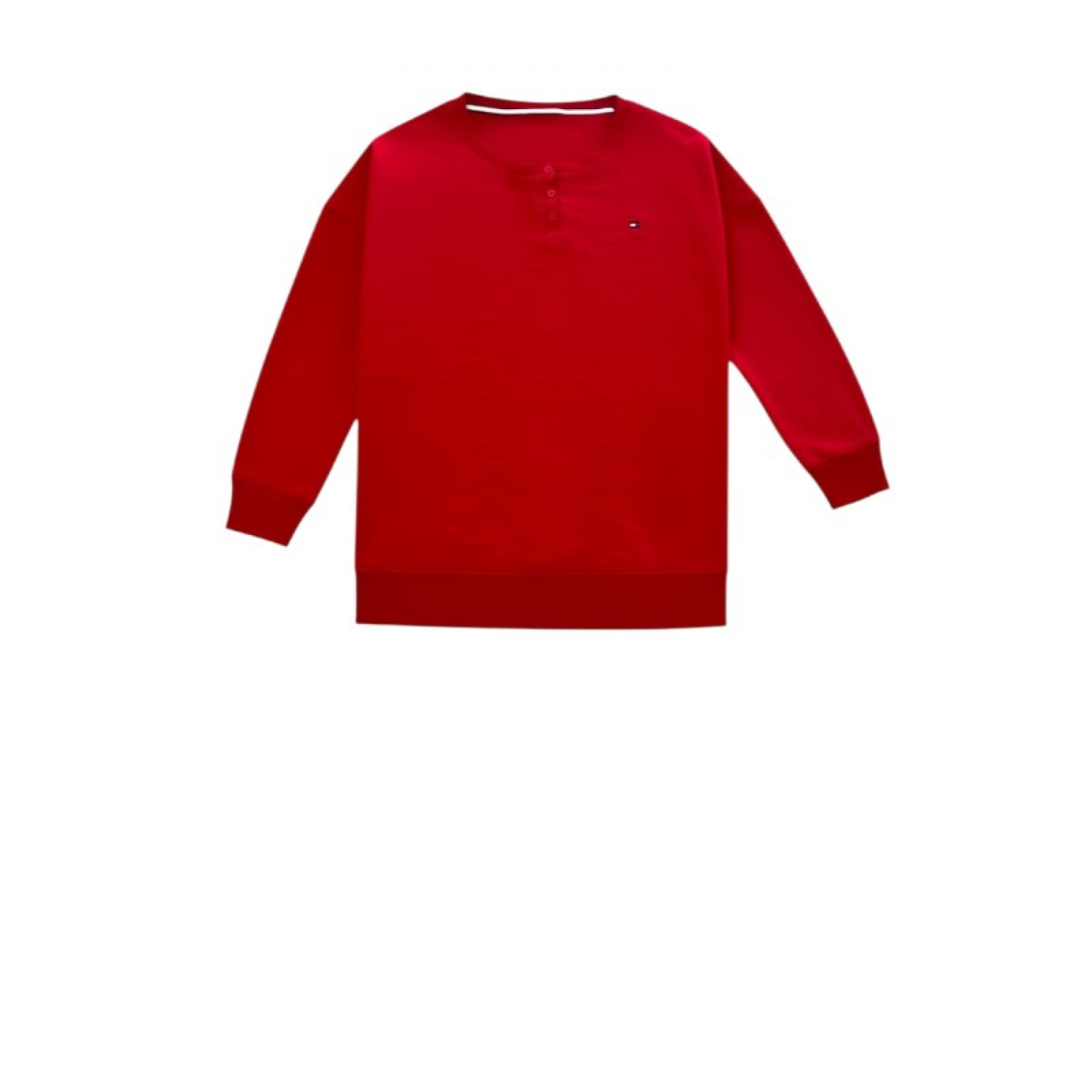 Tommy Hilfiger Red Henley Sleepwear Top — Size S / Pre-Owned