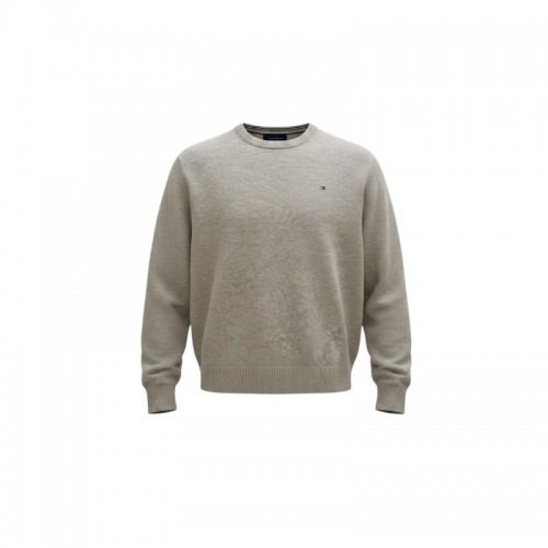 Tommy Hilfiger Beige V-Neck Sweater — Size L / Pre-Owned