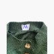Green Button-Neck Knit Sweater — Size M / Pre-Owned