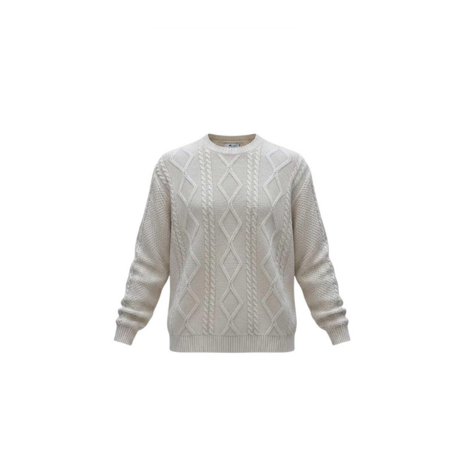 Hollister Cream Cable Knit Sweater — Size XS / Pre-Owned