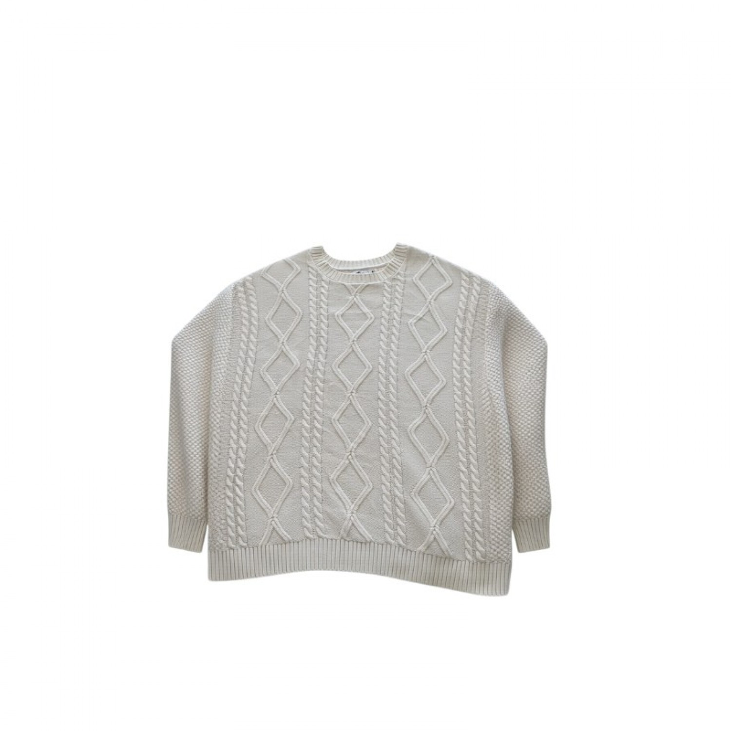 Hollister Cream Cable Knit Sweater — Size XS / Pre-Owned