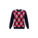 Tommy Hilfiger Women Argyle V-Neck Sweater — Size XXL / 2X / Pre-Owned