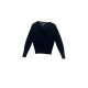 Tommy Hilfiger Women Black Tie-Neck Sweater — Size XS / Pre-Owned