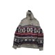 American Eagle Grey Southwestern Hooded Sweater — Size L / Pre-Owned