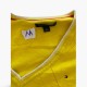 Tommy Hilfiger Yellow Argyle V-Neck Sweater — Size M / Pre-Owned