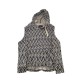 American Eagle Geometric Sleeveless Hooded Knit — Size S / Pre-Owned