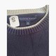Tommy Hilfiger Navy Crewneck Stripe Sweater — Size S / Pre-Owned