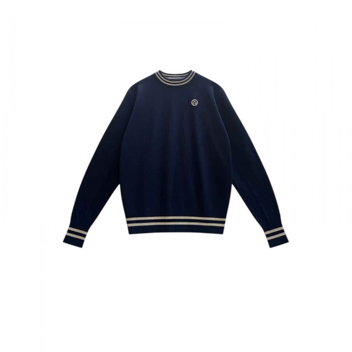 Navy Crewneck Sweater — Size M / Pre-Owned