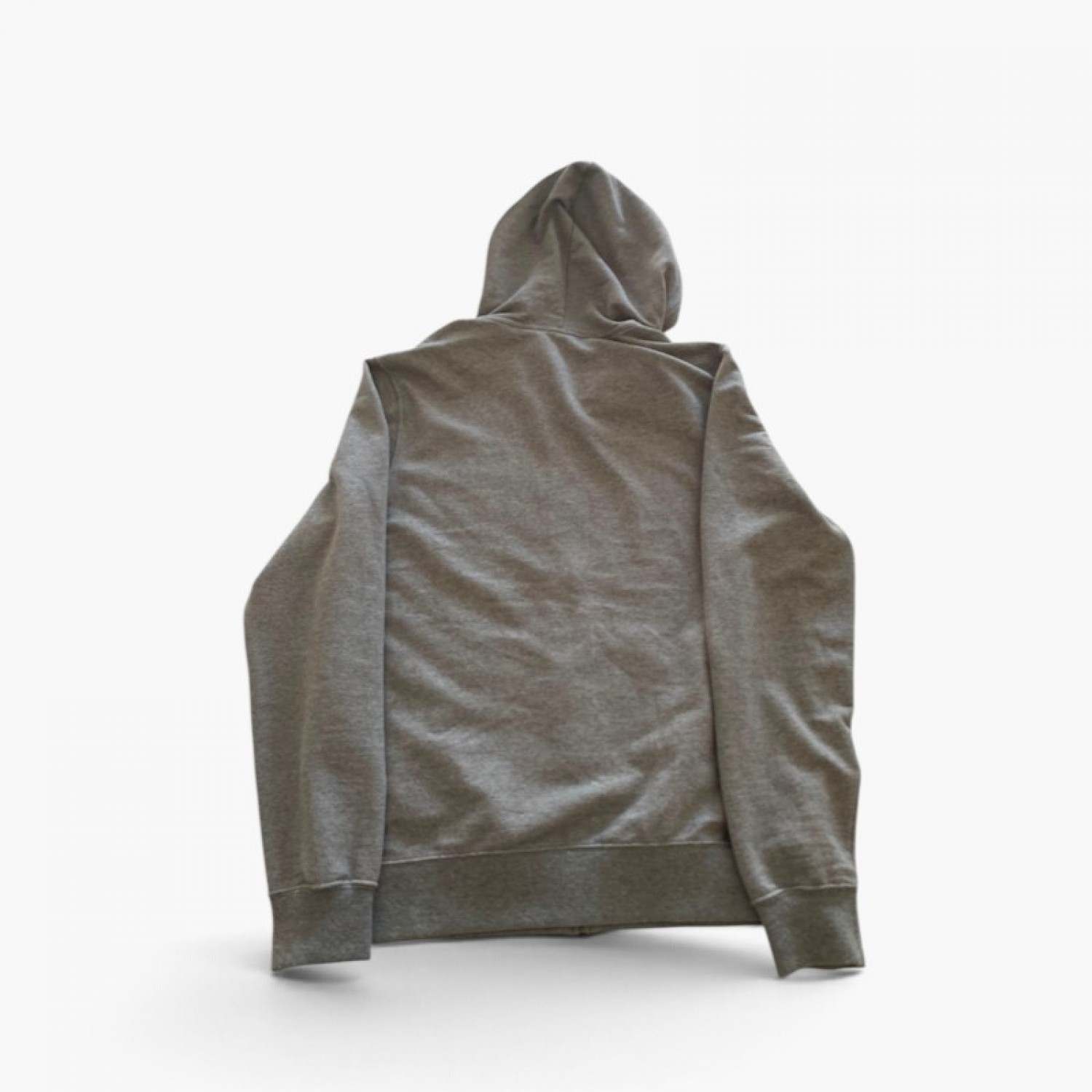 Champion — γκρι zip hoodie — L / Pre-Owned