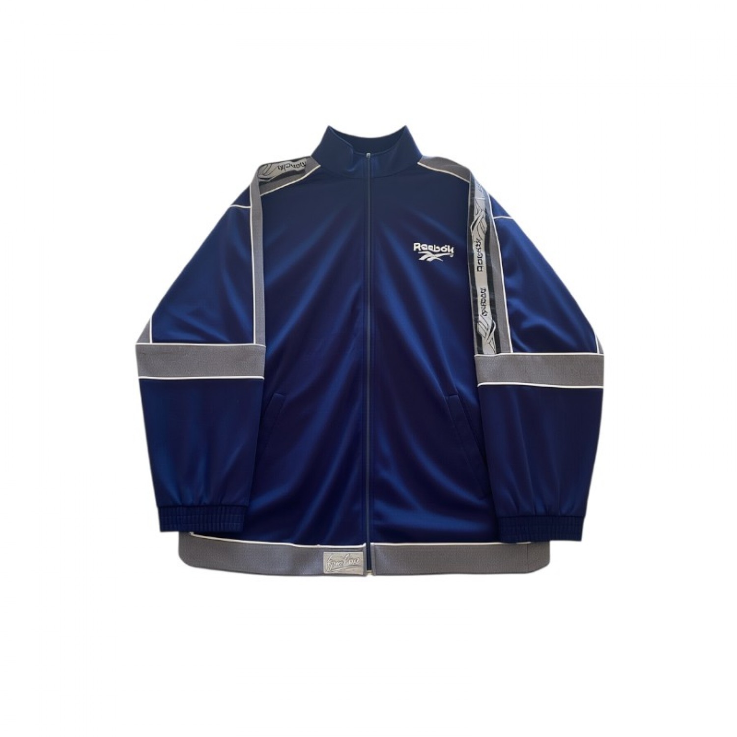 Reebok — μπλε track jacket — XL / Pre-Owned