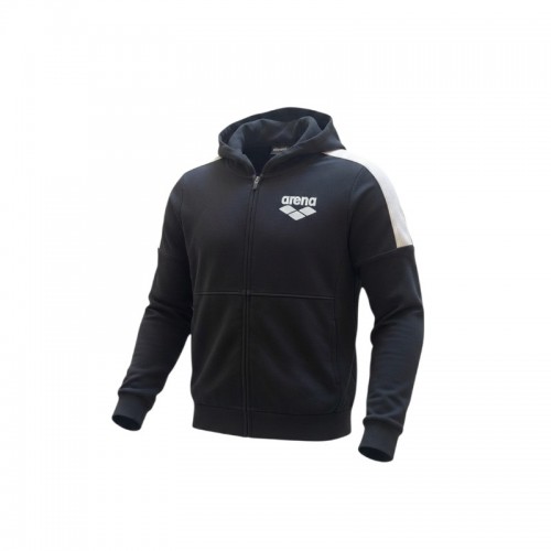 Arena — μαύρο zip hoodie — L / Pre-Owned