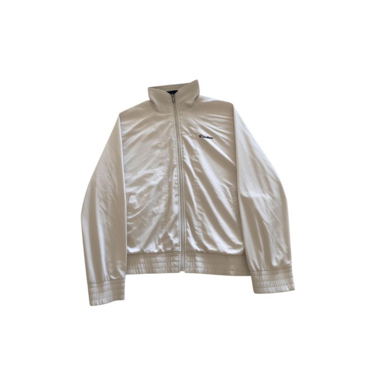 Diadora — λευκό track jacket — S / Pre-Owned