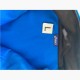 Asics — μπλε/λευκό track jacket — L / Pre-Owned