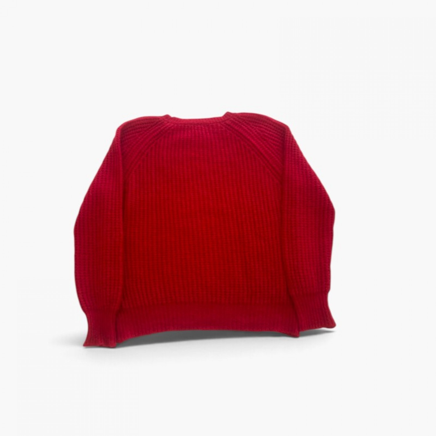 Vicolo M Κόκκινο chunky-knit crewneck sweater / Pre-Owned