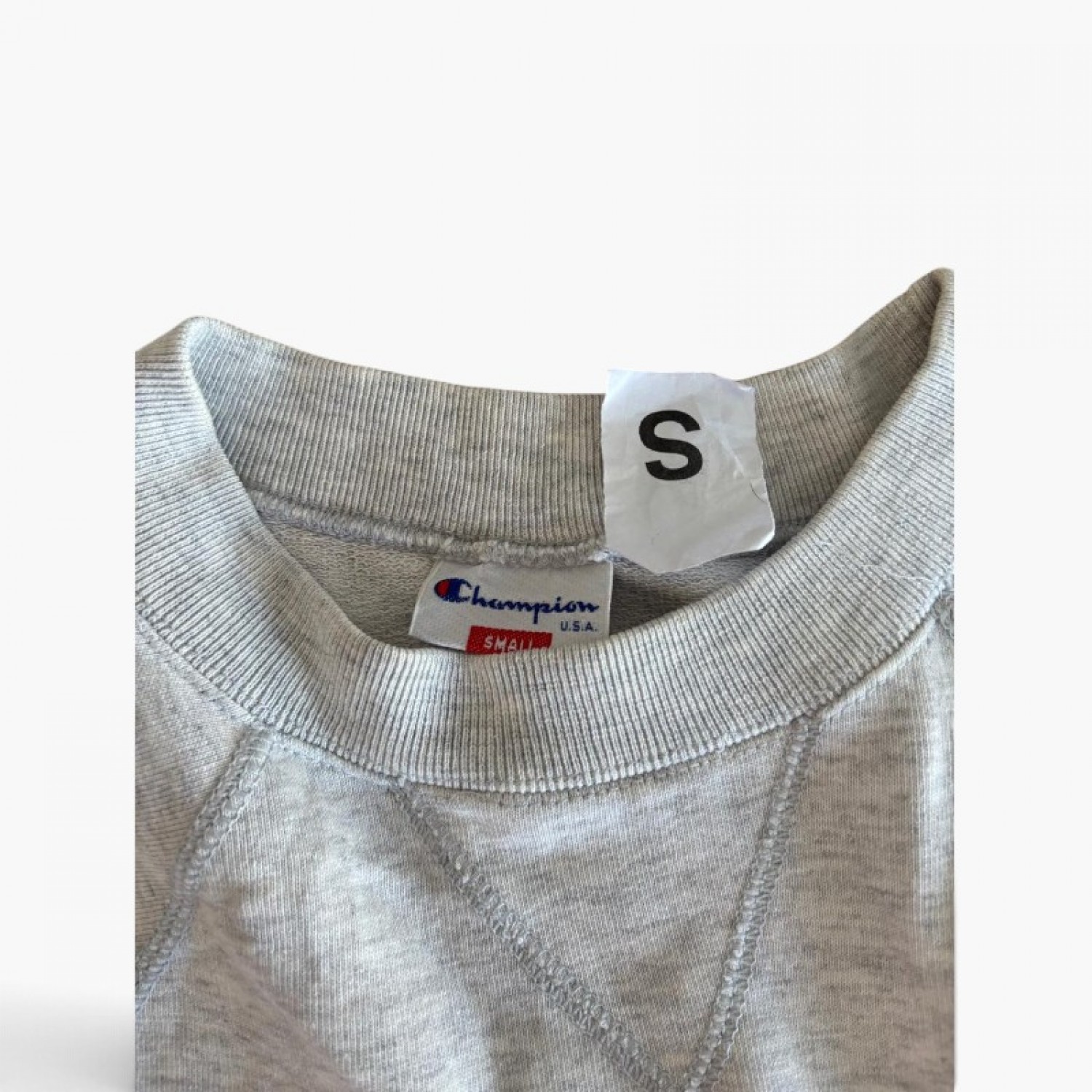 CHAMPION S COTTON-BLEND CREWNECK SWEATSHIRT / Pre-Owned