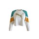 PUMA S COTTON-BLEND CROPPED SWEATSHIRT / Pre-Owned