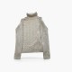 GANT S CABLE-KNIT COTTON TURTLENECK SWEATER / Pre-Owned