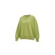 LEE L COTTON-BLEND V-NECK KNIT SWEATER / Pre-Owned