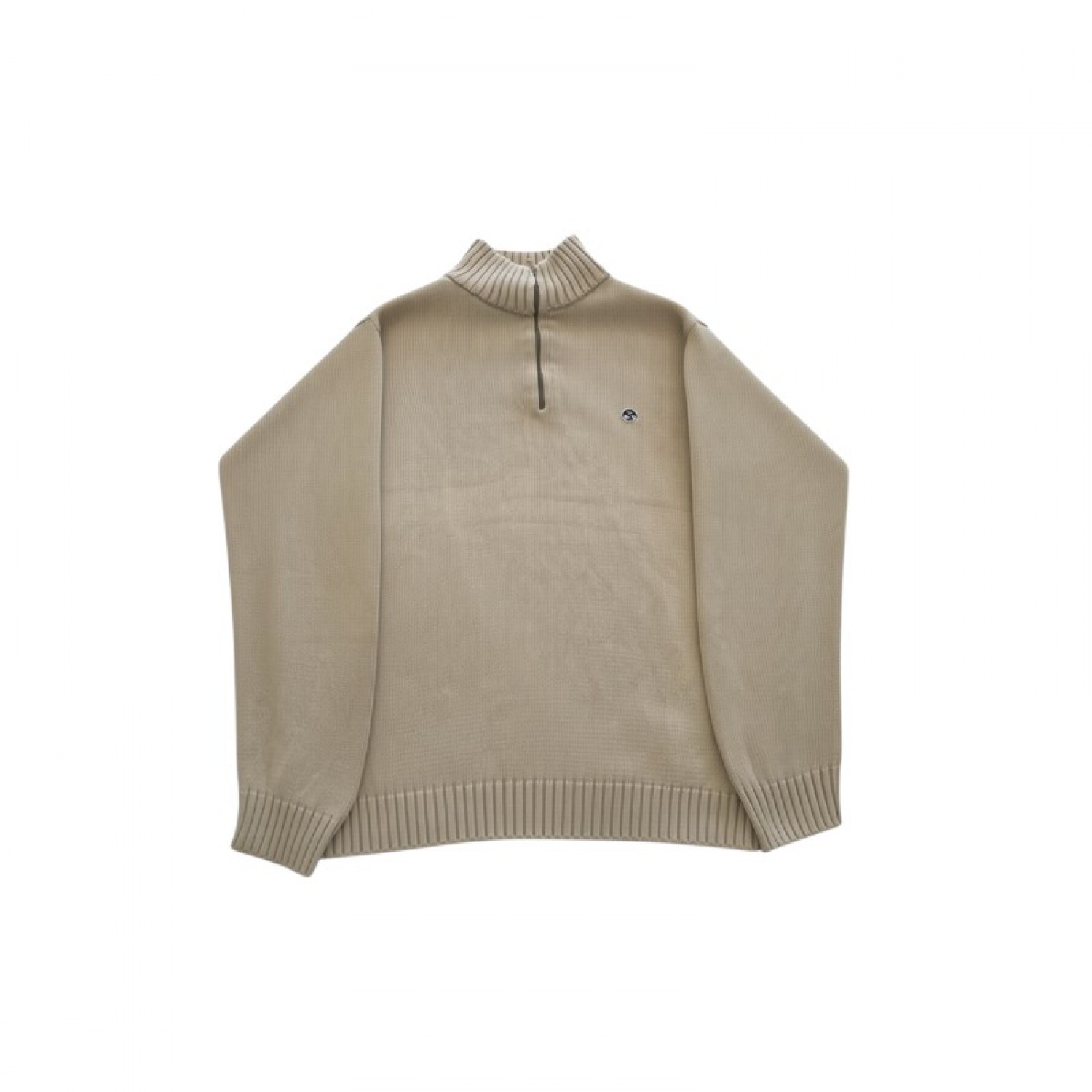 NORTH SAILS XL COTTON HALF-ZIP KNIT SWEATER / Pre-Owned