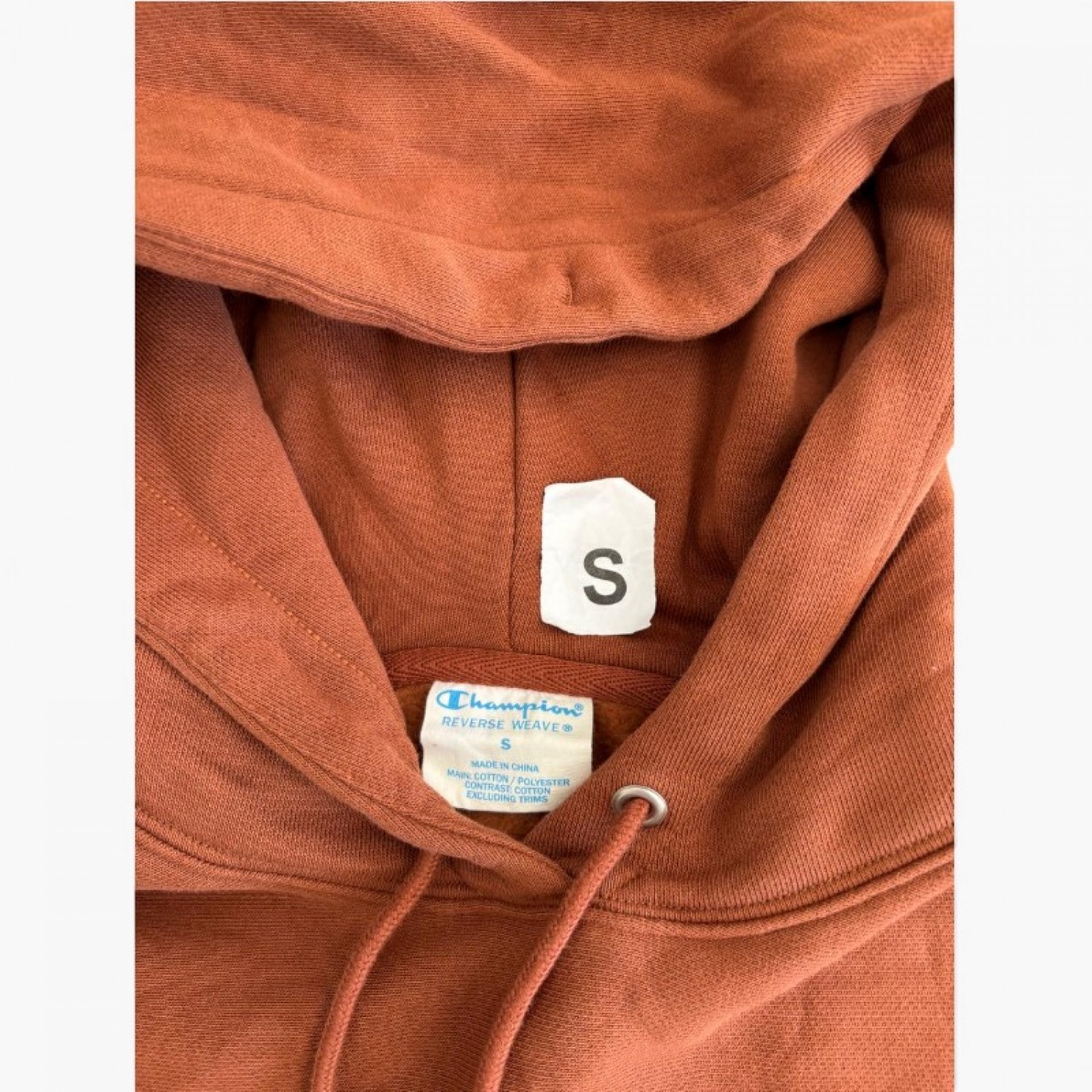 CHAMPION REVERSE WEAVE S CROPPED HOODIE / Pre-Owned