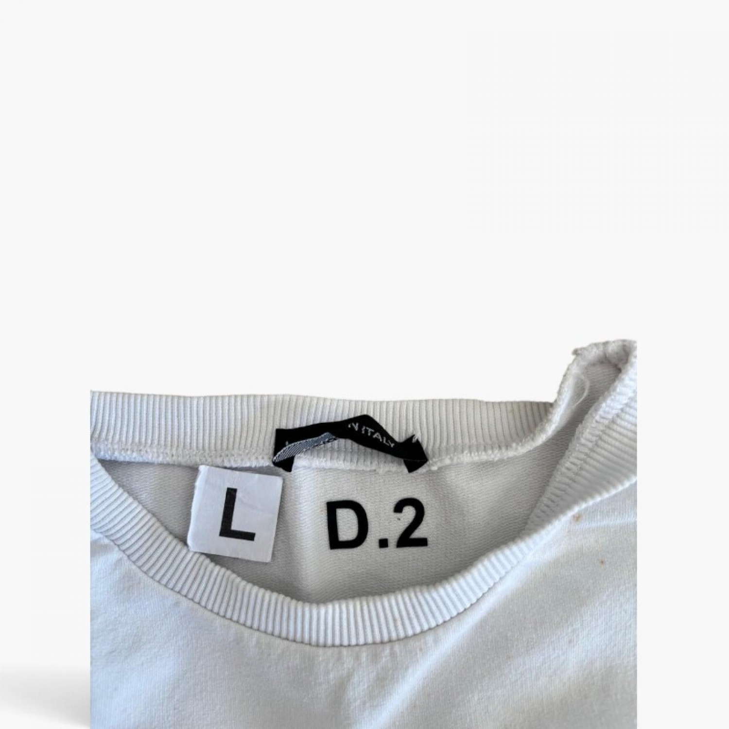 DSQUARED2 MAPLE LEAF LOGO CREWNECK SWEATSHIRT / Pre-Owned