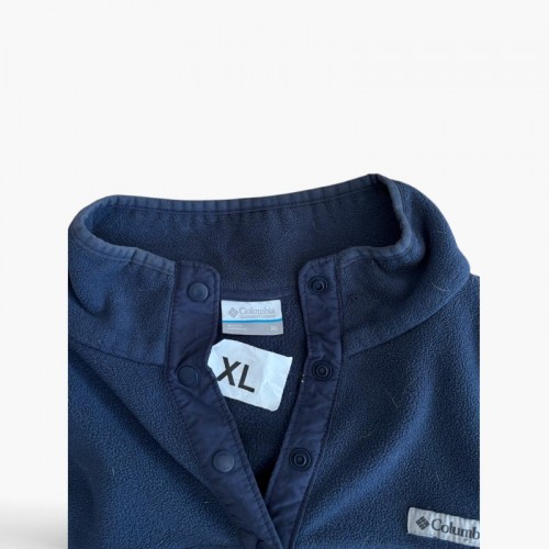 COLUMBIA XL FLEECE SNAP PULLOVER / Pre-Owned
