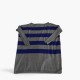 GUCCI M STRIPED OVERSIZED KNIT SWEATER / Pre-Owned