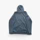 ADIDAS MEN'S LOGO HOODIE – BLUE GREY / Pre-Owned