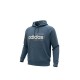 ADIDAS MEN'S LOGO HOODIE – BLUE GREY / Pre-Owned