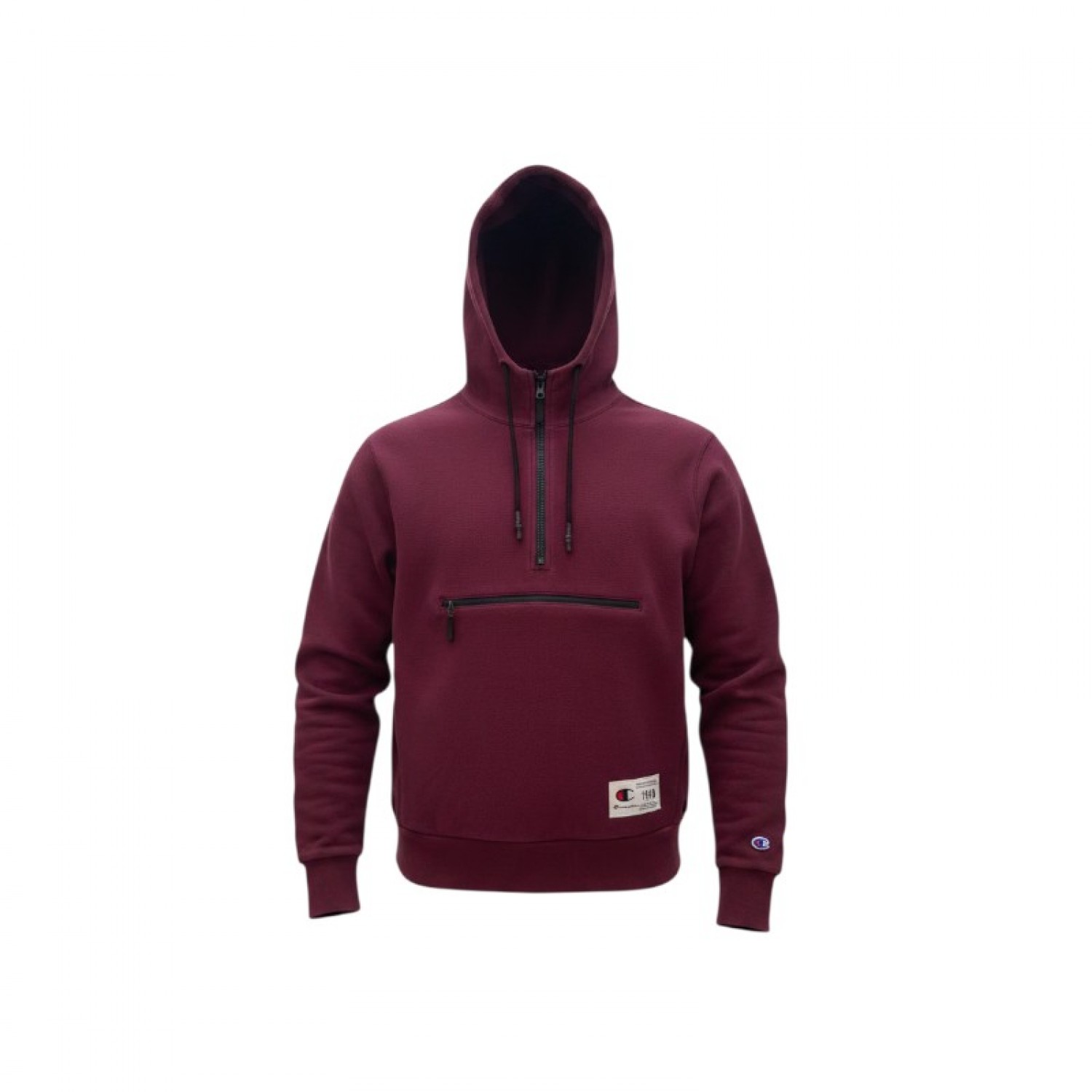 CHAMPION HALF-ZIP TECH HOODIE / Pre-Owned