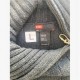 Diesel Dark Grey Wool Zip-Neck Sweater — Size L / Pre-Owned