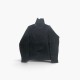 Diesel Dark Grey Wool Zip-Neck Sweater — Size L / Pre-Owned